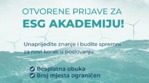 Poziv za prijave za ESG Akademiju