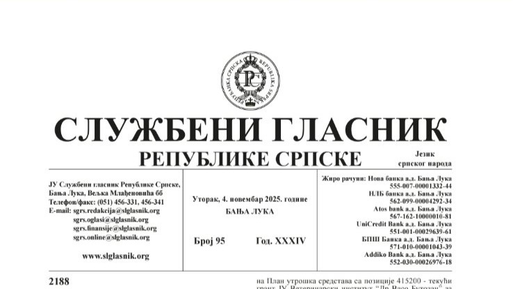 Pravilnik o izmjeni i dopuni pravilnika o fiskalnom računu