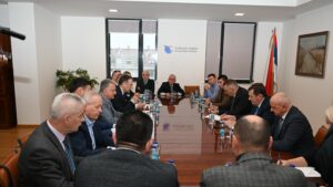 Sastanak članova Upravnog odbora Komore sa predsjednikom Vlade i resornim ministrima