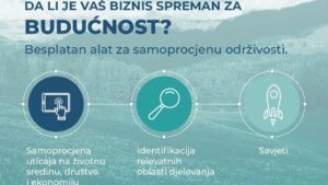 Alat za samoprocjenu održivosti – unaprijedite poslovanje uz novi alat Privredne komore