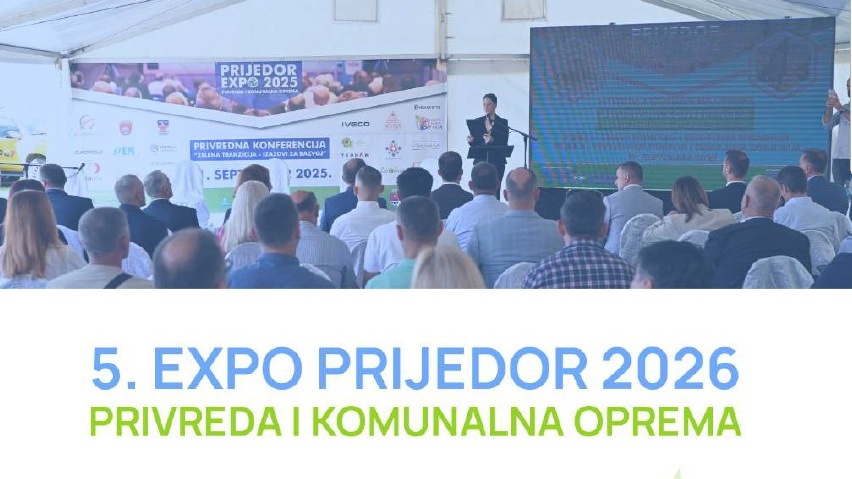 5. sajam privrede i komunalne opreme PRIJEDOR EXPO 2026